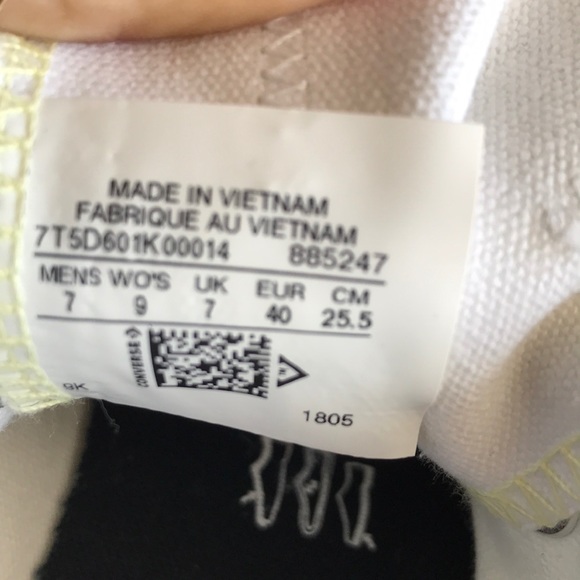 NWT Converse ID pastel custom low tops - Picture 7 of 7